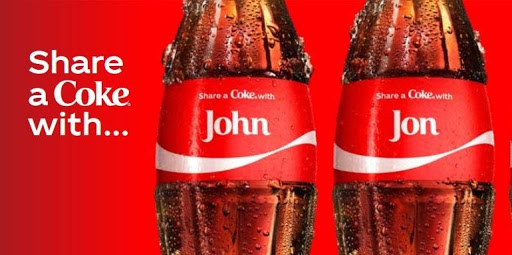 share a coke via social media